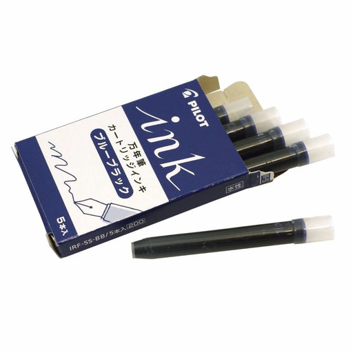 PILOT IRF-5S -BB Cartridge Ink for Fountain Pen Blue black 5 pcs NEW from Japan_1