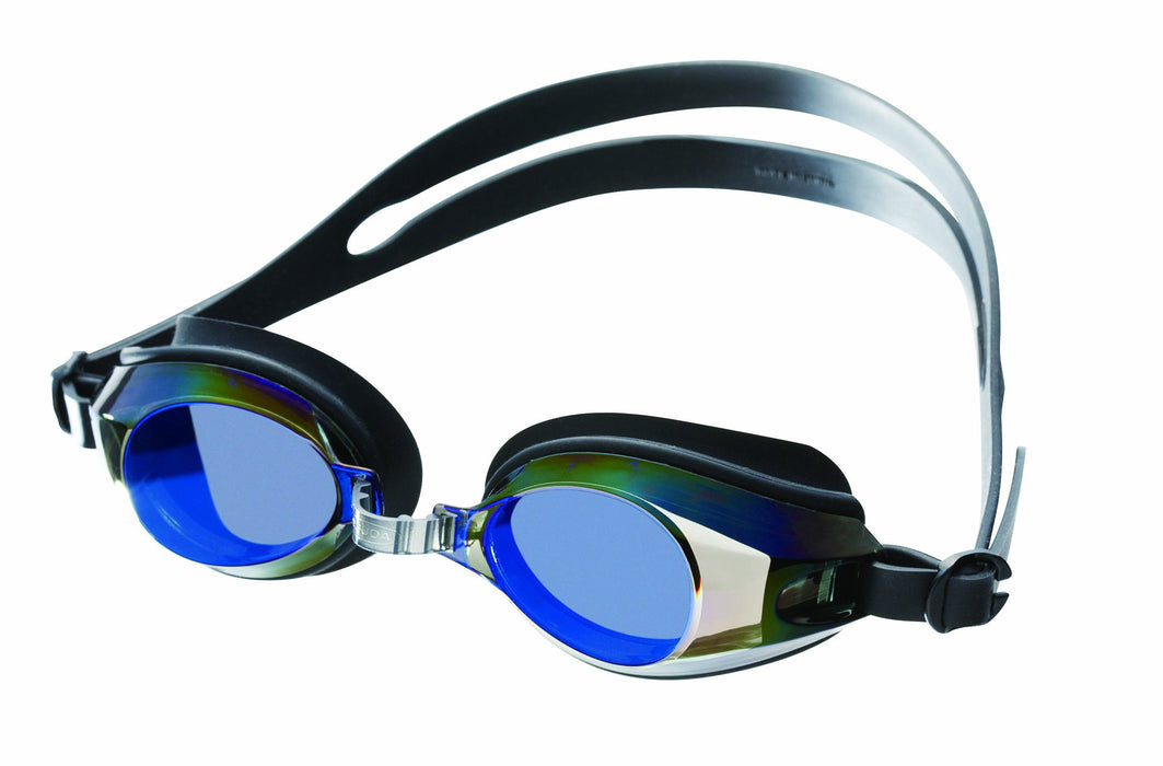 YASUDA Swimming Goggles Mirror Goggles Adult Prime Mirror Blue YG-548 NEW_1
