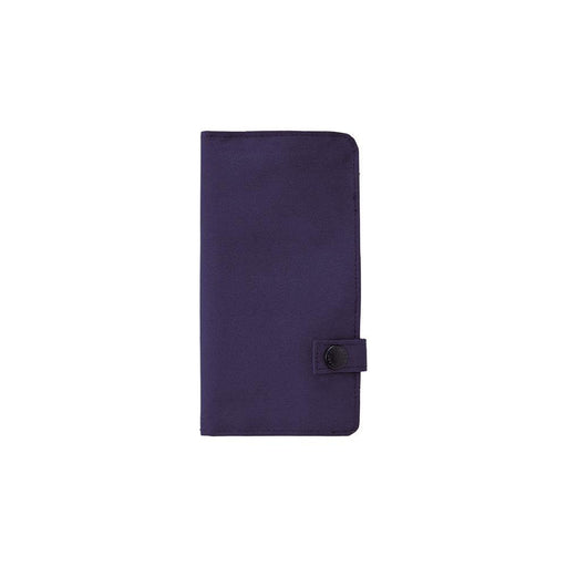 Lihit lab. Pen Case Smart Fit Navy A7585-11 Polyester W110xD17xH190mm Slim Type_1