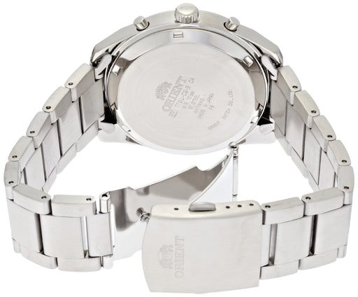 ORIENT NEO 70's Quartz WV0471TT Men's Watch Chronograph Stainless Steel Silver_2