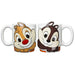 Disney Chip & Dale LOVE Pair Mug 250ml SAN2316 Sunart NEW from Japan_1