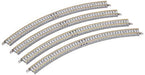 Tomix N Scale 1191 280mm Radius Curve Track C280-45-PC 4 pcs Model Railroad NEW_1
