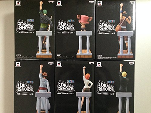 One Piece DRAMATIC SHOWCASE 1st season vol.1 .2 .3 All 6 Full Completed Set NEW_1