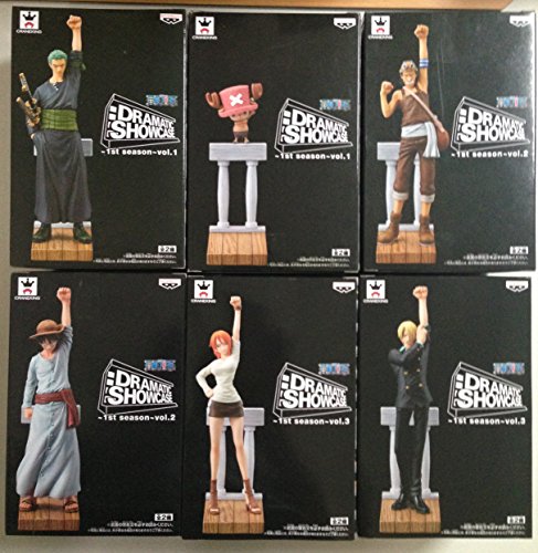 One Piece DRAMATIC SHOWCASE 1st season vol.1 .2 .3 All 6 Full Completed Set NEW_2
