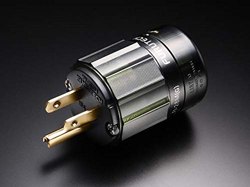 FURUTECH FI-28M-G Audio Inlet Connector Plug 24K gold plated [AC Power] NEW_1