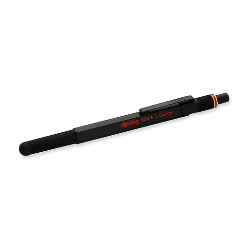 rOtring 800+ Mechanical Pencil and Touchscreen Stylus 0.5mm Black 1900181 NEW_2