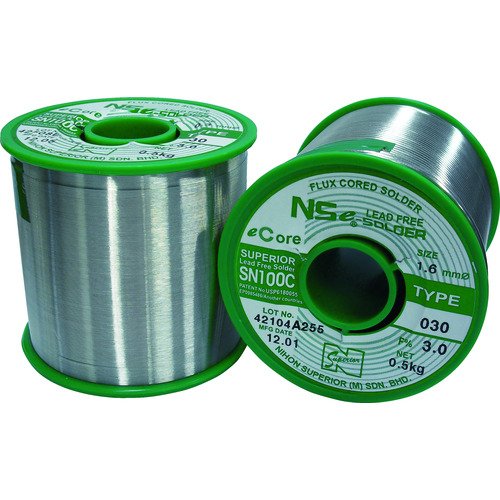 Lead free Resin Flux Cored Solder 1.0mm SN100C-030-10 No-clean type resin NEW_1