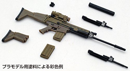 Tomytec 1/12 Little Armory (LA003) SCAR-H Plastic Model NEW from Japan_6