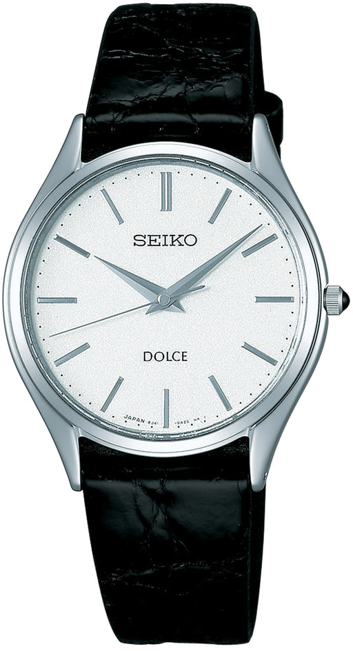 SEIKO DOLCE SACM171 Men's Watch Quartz Inner non-reflective coating Black NEW_1