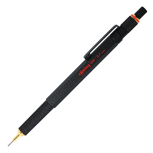 Rotring mechanical pencil 800 0.7mm black 1904446 Brass Stainless Steel Black HB_1