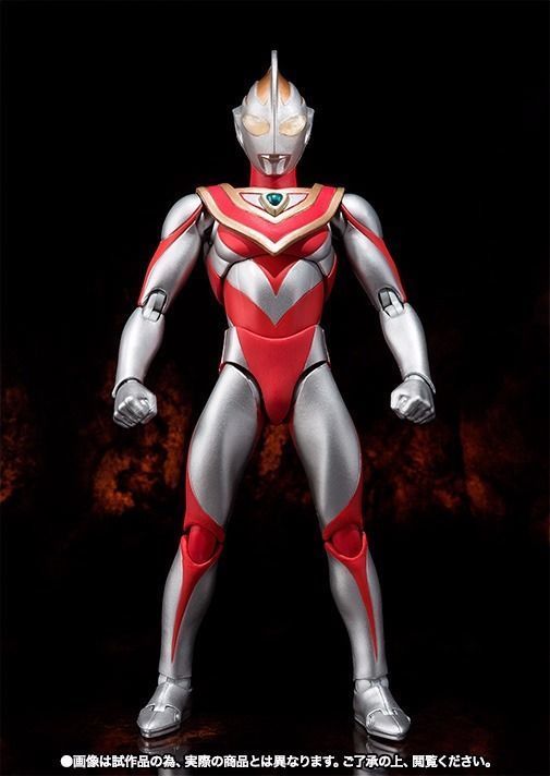 ULTRA-ACT ULTRAMAN GAIA & XIG FIGHTER Set Action Figure BANDAI TAMASHII NATIONS_1