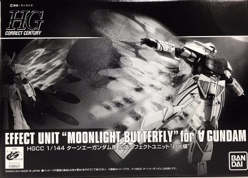 BANDAI HGCC 1/144 EFFECT UNIT MOONLITTGHT BUTERFLY for TURN A Gundam Model Kit_1