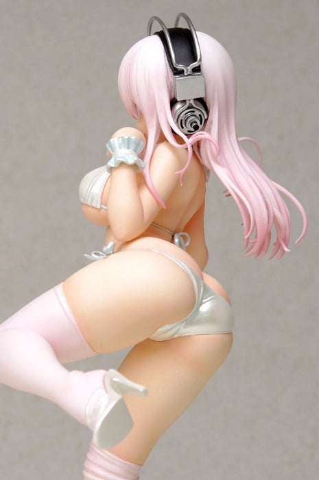 WAVE BEACH QUEENS Super Sonico 1/10 Scale Figure NEW from Japan_5