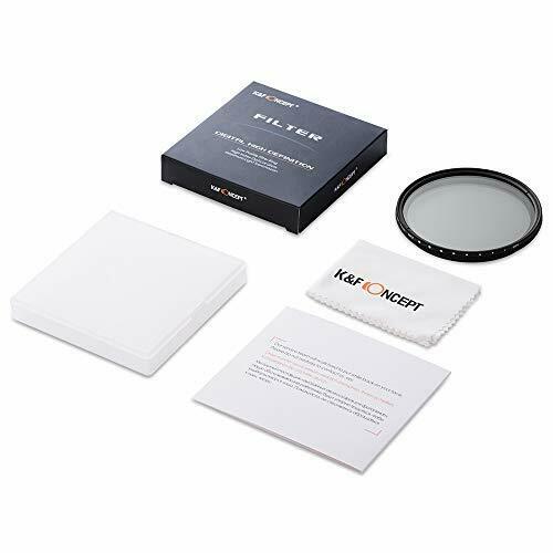 K & F Concept 46mm Ultra-thin variable ND filter Neutral density filter NEW_6