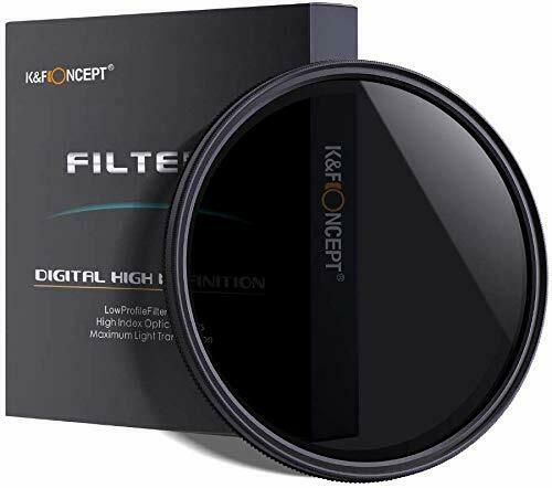 K & F Concept 62mm Ultra-thin variable ND filter Neutral density filter NEW_1