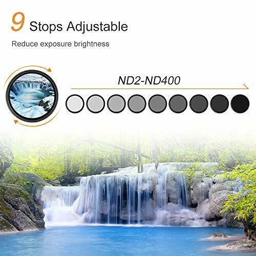K & F Concept 67mm Ultra-thin variable ND filter Neutral density filter NEW_5