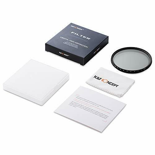 K & F Concept 67mm Ultra-thin variable ND filter Neutral density filter NEW_6