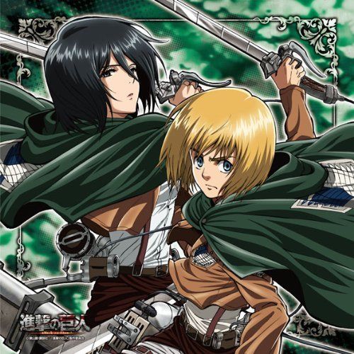 Ensky Attack on Titan Mikasa & Armin 144 Pieces Jigsaw Puzzle from Japan_1