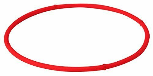 phiten necklace RAKUWA magnetic titanium necklace S red 45cm NEW from Japan_1