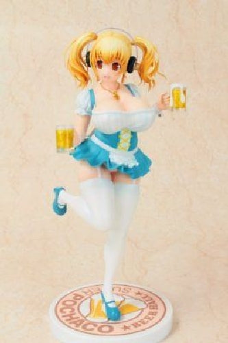 Super Pochaco Beer Girl Ver. 1/6 Scale PVC Figure from Japan_2