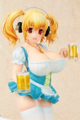 Super Pochaco Beer Girl Ver. 1/6 Scale PVC Figure from Japan_7