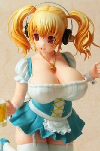 Super Pochaco Beer Girl Ver. 1/6 Scale PVC Figure from Japan_8