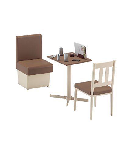 Hasegawa 1/12 Family Restaurant Table & Chair Model Kit NEW from Japan_1