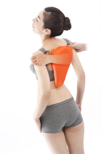 MASSAGE/STRETCHER Back stretcher Polyurethane Orange NEW from Japan_2