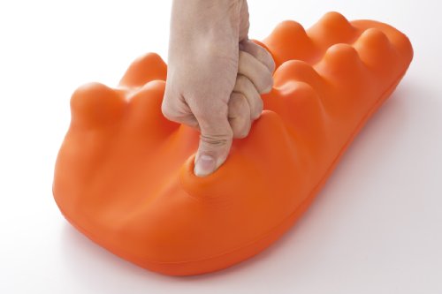 MASSAGE/STRETCHER Back stretcher Polyurethane Orange NEW from Japan_3