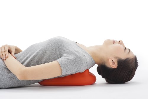 MASSAGE/STRETCHER Back stretcher Polyurethane Orange NEW from Japan_4