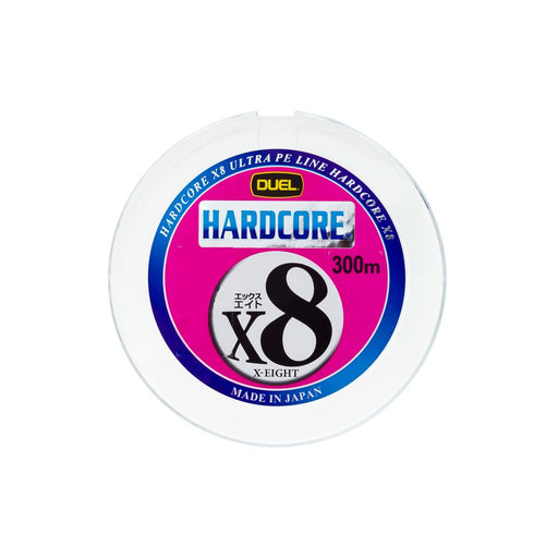 DUEL HARDCORE X8 PE 300m #5.0 10m/5color Marking System Fishing Line ‎H3270 NEW_1