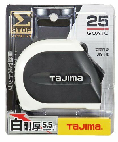 TAJIMA sigma Stop25 Measuring Tape 5.5mx25mm SS2555 NEW from Japan_2