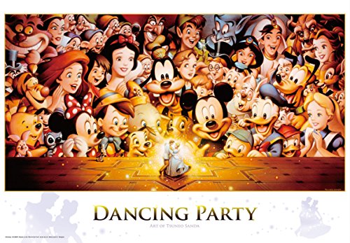 Disney 1000 Piece Dancing Party D-1000-434 Tenyo Jigsaw Puzzle NEW from Japan_1