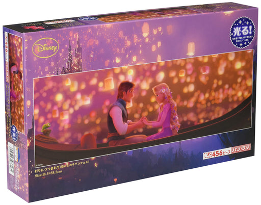 456 pieces Jigsaw puzzle Tangled surrounded by lights Gyutto Series ‎DG-456-718_1