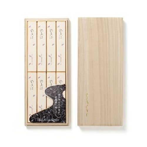 Shoyeido Incense For Shinmotsu (Gift) Nokiba Kiribakoiri In a paulownia box NEW_1