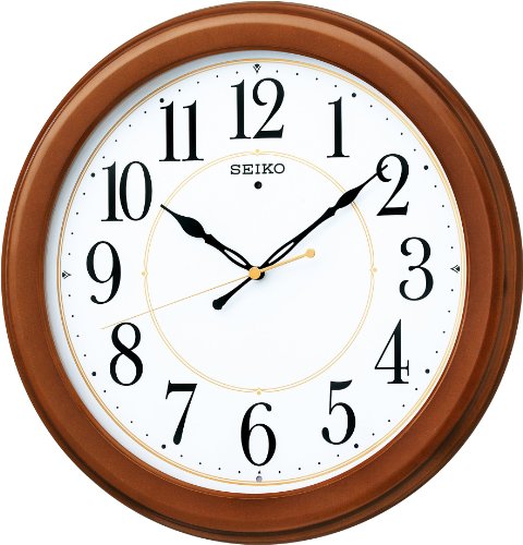 SEIKO CLOCK KX388B Wood Frame Standard Analog Wall Clock NEW from Japan_1