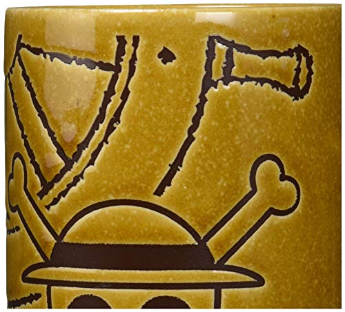 ONE PEICE Pirate Flag water-repellent Mug 600ml brown 122196 Kaneshotouki NEW_3