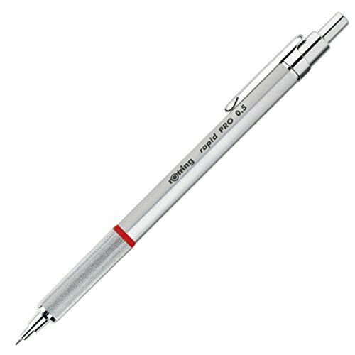 Throttling Mechanical Pencil Rapid PRO 0.5 mm Silver 1904-255 NEW_1