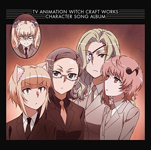 [CD] TV Anime Witch Craft Works Character Songs Album NEW from Japan_1