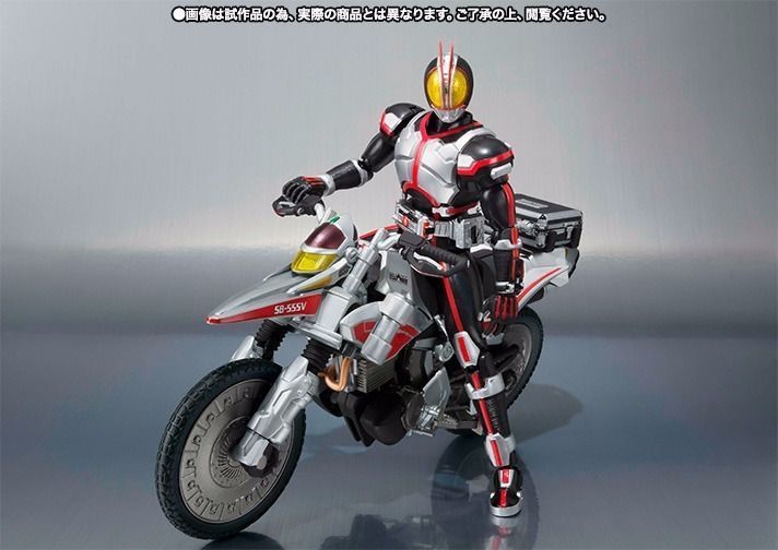 S.H.Figuarts Masked Kamen Rider 555 FAIZ & AUTO VAJIN Set Action Figure BANDAI_8