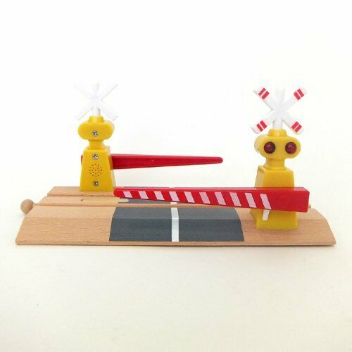 Maxim wooden railroad crossing series Kan-Kan Sound NEW from Japan_5