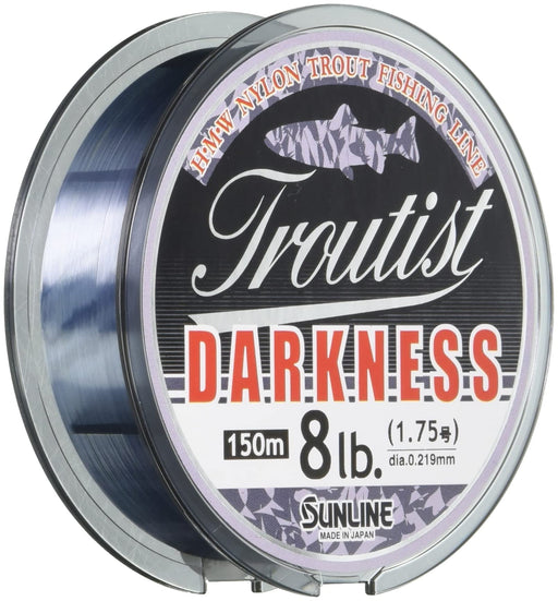 SUNLINE Troutisuto Darkness Nylon 150m #1.75 8lb Fishing Line Unisex NEW_1