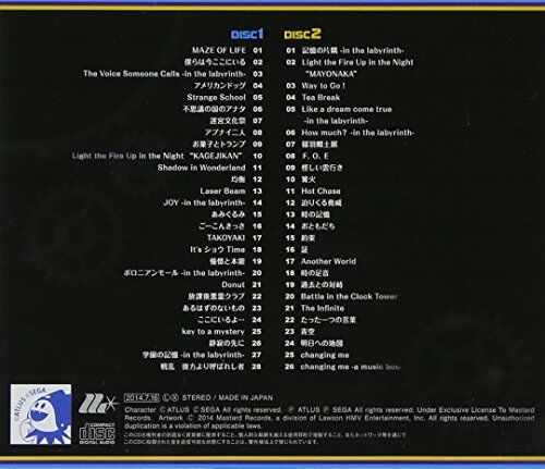 [CD] Persona Q Shadow of The Labyrinth Original Sound Track NEW from Japan_2