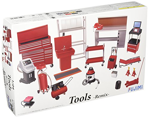 Fujimi Plamodel Garage & Tool Series No.28 Tools Remix 1/24 scale kit GT-28 NEW_1