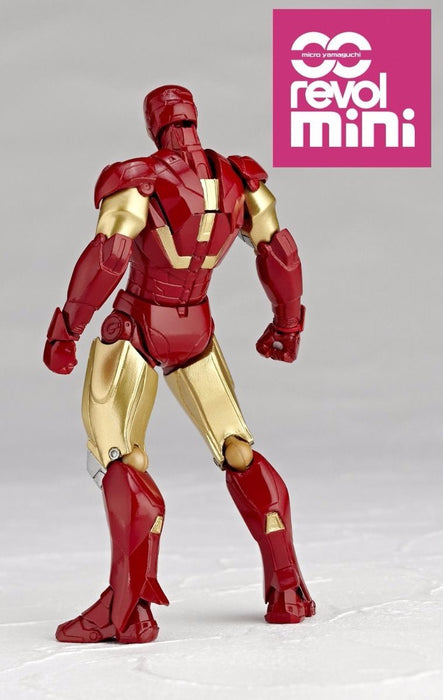Micro Yamaguchi / Revol Mini rm-003 Iron Man 2 Iron Man Mark 6 Figure from Japan_3