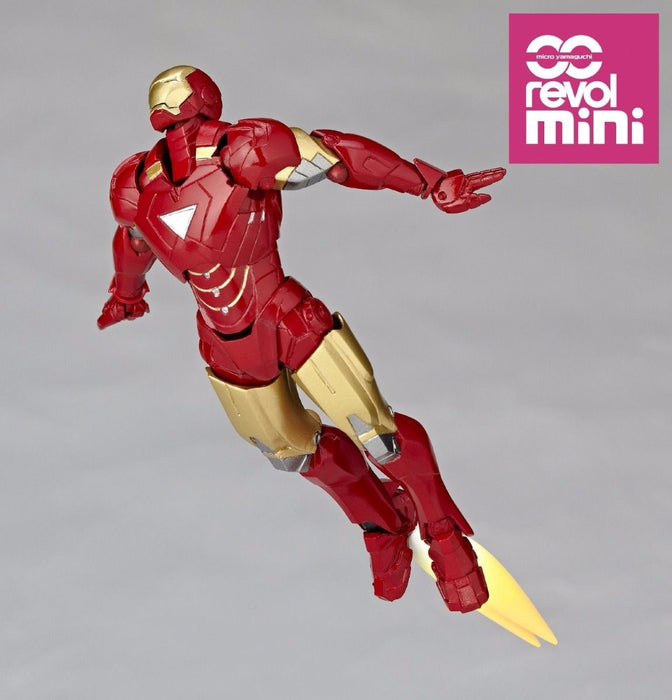Micro Yamaguchi / Revol Mini rm-003 Iron Man 2 Iron Man Mark 6 Figure from Japan_8
