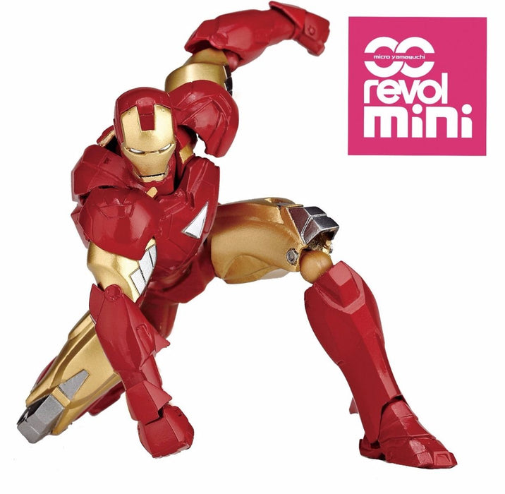 Micro Yamaguchi / Revol Mini rm-003 Iron Man 2 Iron Man Mark 6 Figure from Japan_9