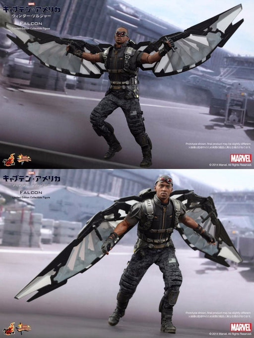 Movie Masterpiece Captain America FALCON 1/6 Action Figure Hot Toys from Japan_2