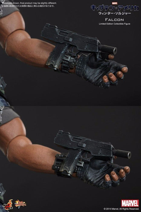 Movie Masterpiece Captain America FALCON 1/6 Action Figure Hot Toys from Japan_6