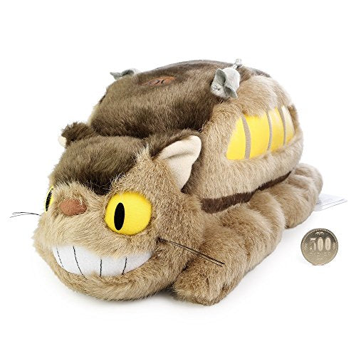 Studio Ghibli My Neighbor Totoro Cat Bus M Stuffed Doll Length 41cm NEW_1